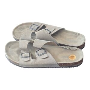 Vintage Woodstock Slides Sandal Mens Sz 11M Shoes Slip On Leather Brown …
